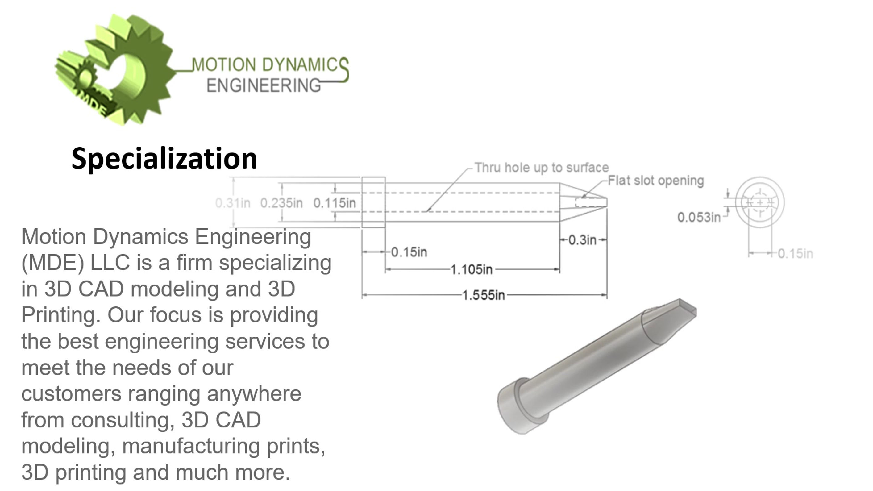 Motion Dynamics Engineering
